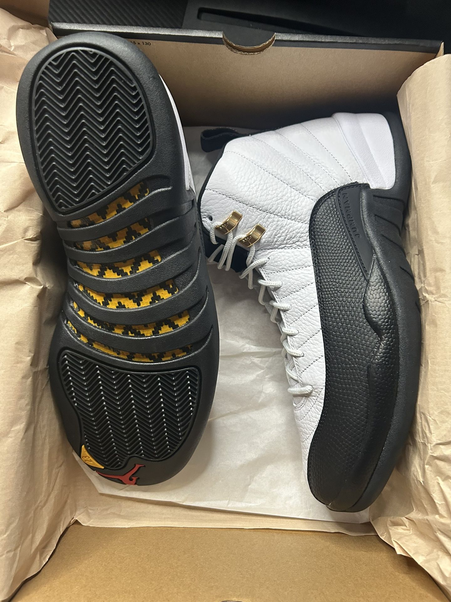Jordan 12 Taxi Size 12 New