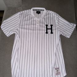 HUF Bronx Henley Mesh Baseball Jersey
