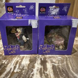 Spooky Halloween Midnight Cafe Figures