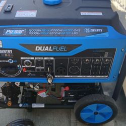 13000w Dual Fuel Generator 50amp Pulsar