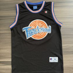 Stitched Vintage 90s Champion Black Jersey Space Jam Michael Jordan Men's Size M