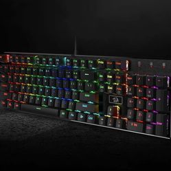Redragon K556 RGB Gaming Keyboard With Extra Pro Switches