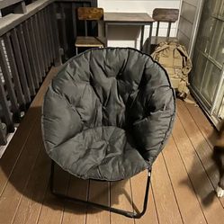 Black Papasan Chairs (2)