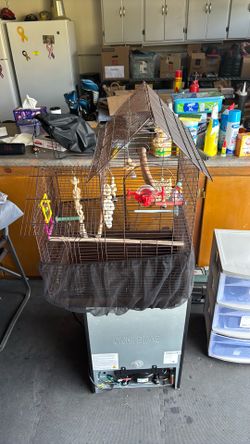 Cockatoo/ parakeet bird cage from petco