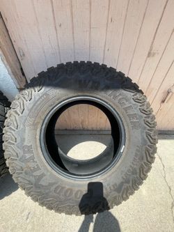 Used Goodyear wrangler 315/70/17