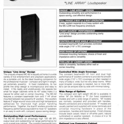 renkus heinz mc-82 ? Dual 8" Speakers 