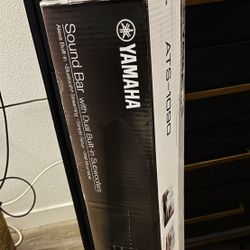 Yamaha ATS-1090 Bluetooth Soundbar | 2.1 Channel Home Theater System w/ Built-in Subwoofer  – Deep Bass + Clear Voice