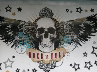 wall decal by My Life My Wall. Featuring a skull with wings