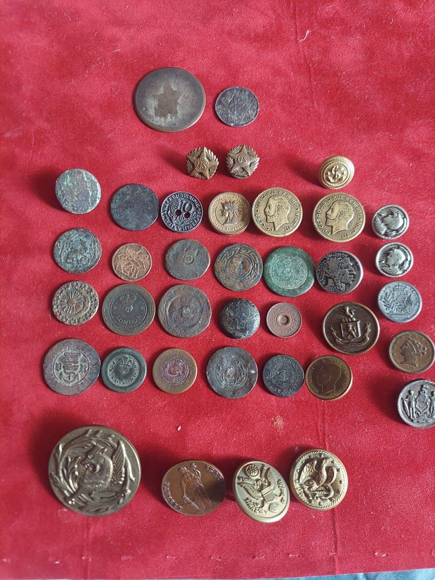 Antique Button Lot