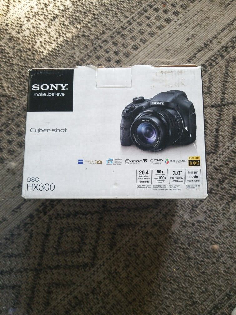 *PRE-OWNED* Sony Cyber-shot DSC-HX300 20.4MP Digital Camera - Black