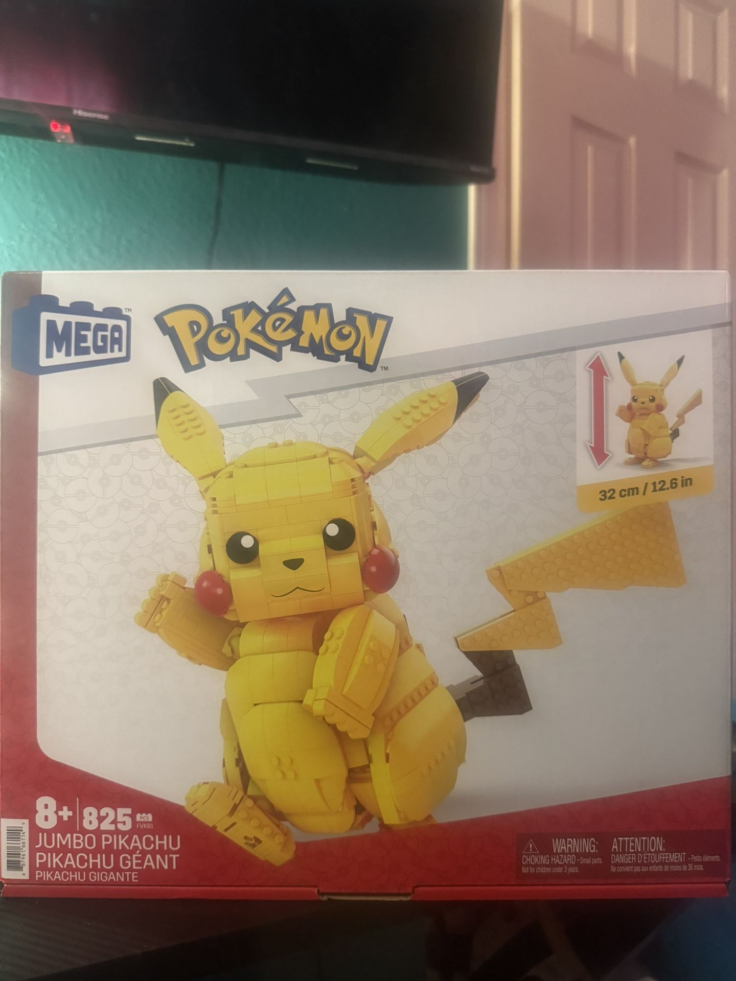 Pokémon MEGA pikachu Building Set Lego 