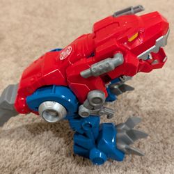 Transformers Rescue Bots Dinobots - Optimus Prime (T-Rex) & Bumblebee