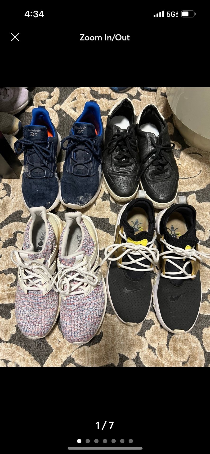 Men’s Sneakers Lot
