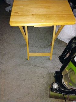 Folding tray table sturdy condition pickup only cash