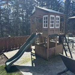 Play house and slide FREE!!