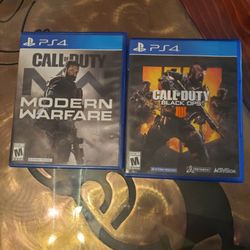 PS4 Games excellent condition Both games for $30