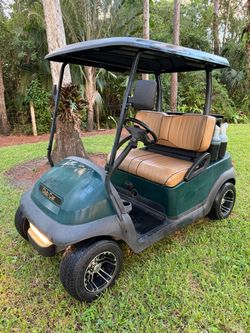 RUNNING AND DRIVING CLUB CAR PRECEDENT 48 VOLT!! LOW PROFILE WHEELS CUSTOM!!