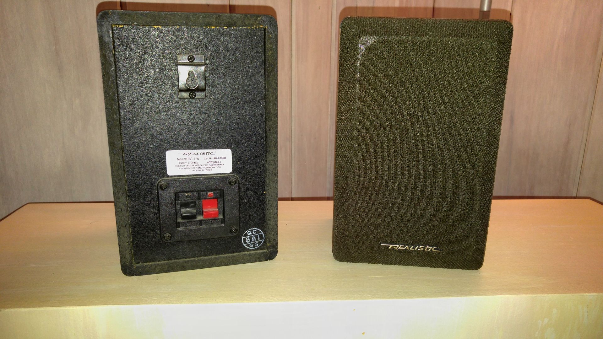Radio Shack Minimus Speakers