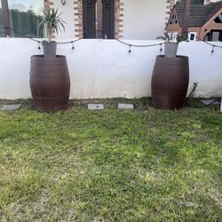 2 Wine Barrels