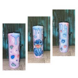 Custom 3D Stitch Tumbler Mug 