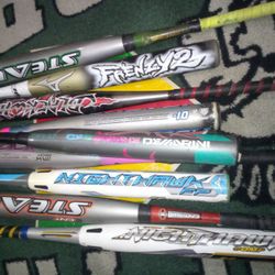 FASTPITCH SOFTBALL GAME USED COMPOSITE HIGH PERFORMANCE BAT BATS !