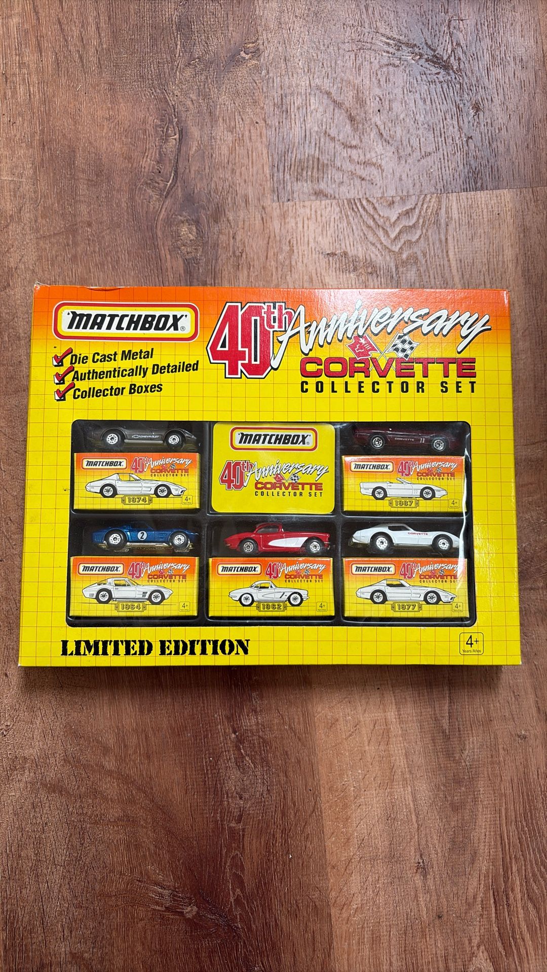 Matchbox Corvette 40th Anniversary Collection 