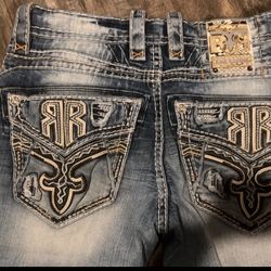 Rock Revival blue Ripped Jeans