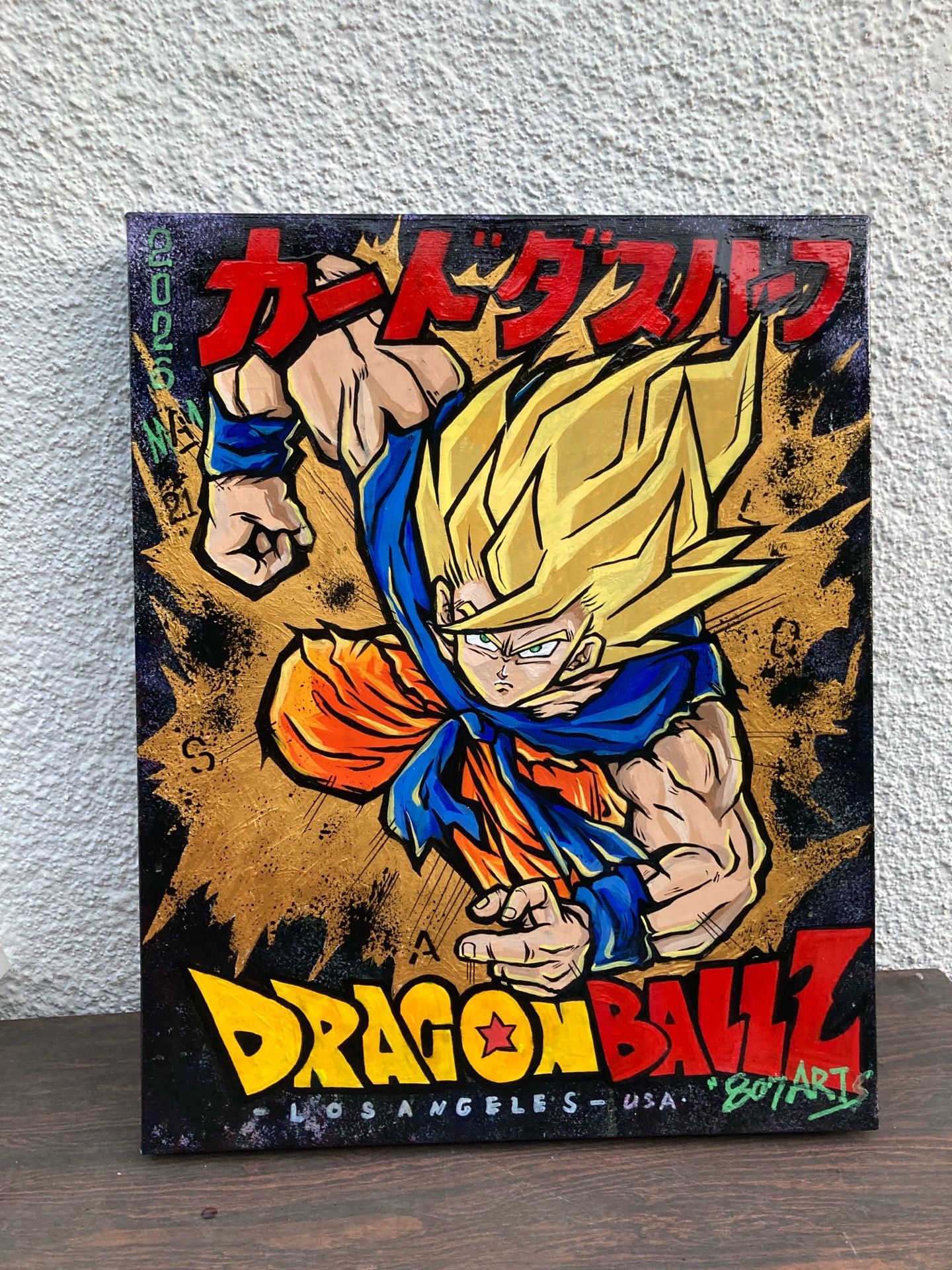 DragonBall Z original painting