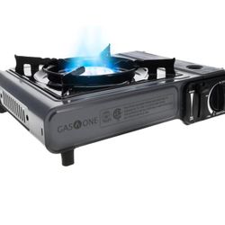 *NEW* Portable butane camp stove with case