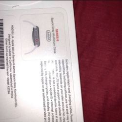 Apple Watch Series 6 Space Gray Cellular unlocked 44MM Leather Loop Unopened I’m Mobile I Can Come To You