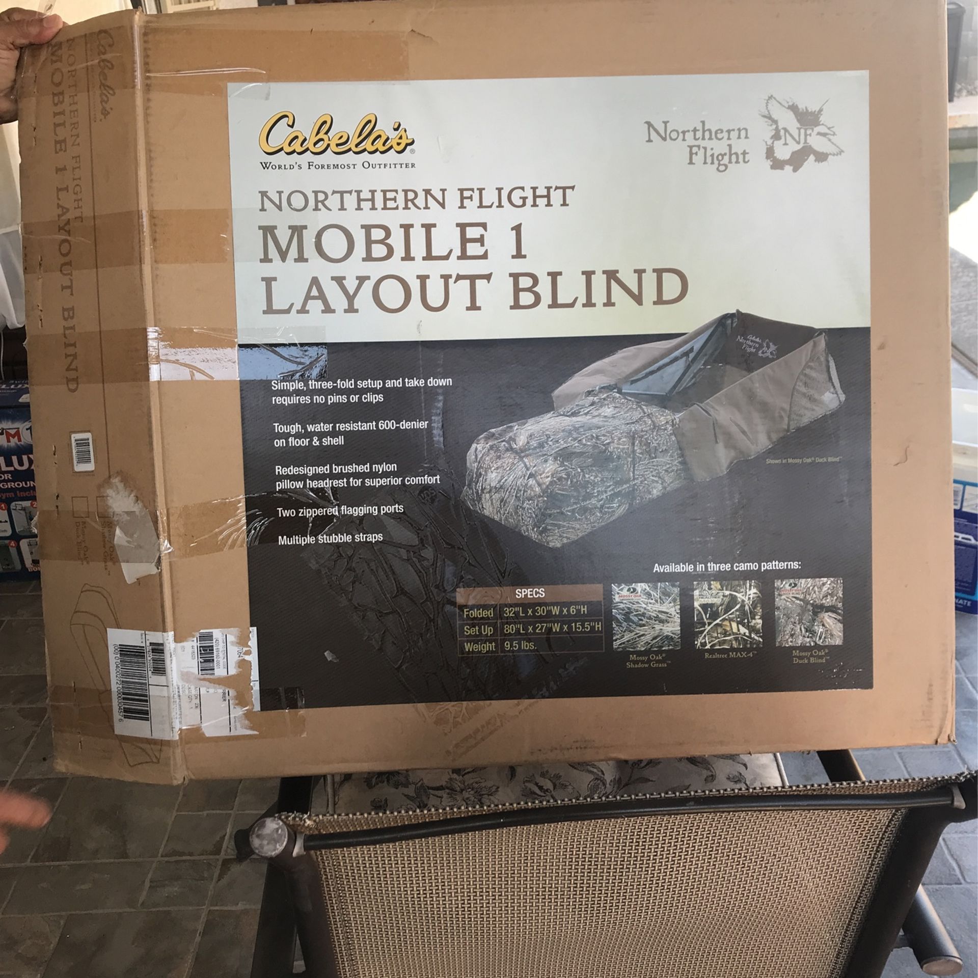 Cabelas Mobile 1 Layout Blind