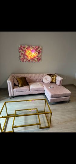 Pink Sofa