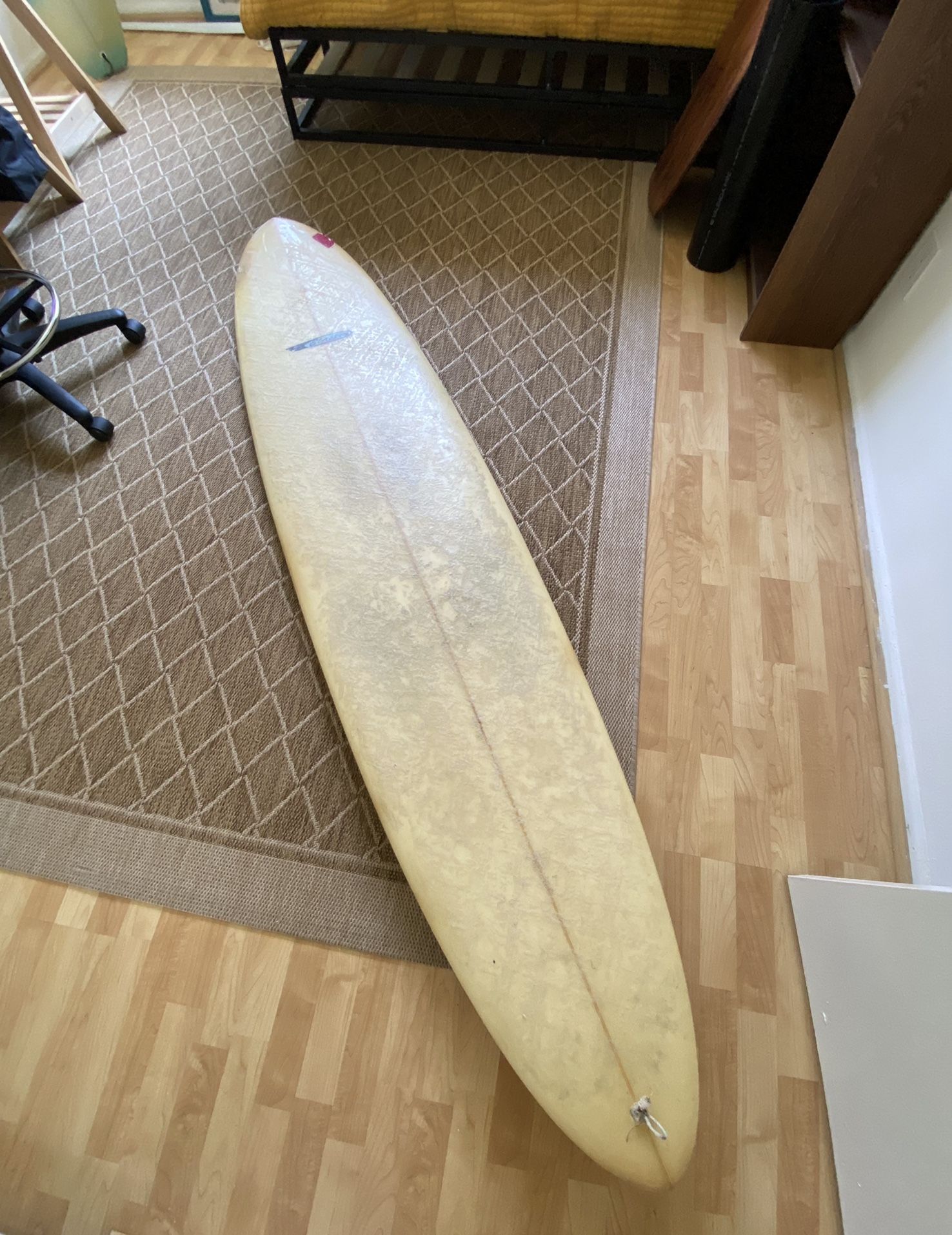 8’2 Surfboard With Glassed In Fins 