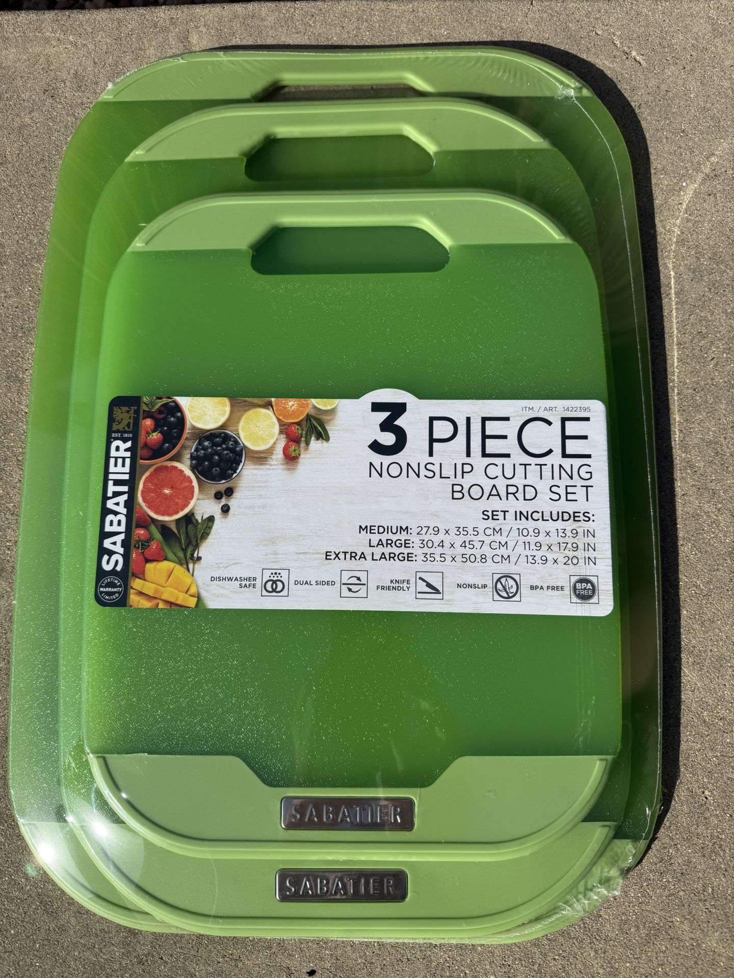 Cutting Board Set 3 Piece