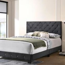 Queen Mattress With Box Spring, Bed Frame, Full Foam Mattress, Cash On Delivery