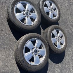 4 - 175/65r15 5x112 5x4.41 Stock Mini Cooper Mercedes C280 Vw Passat Jetta Golf Audi Wheels Rims Good 80% Treads Tires !!!!!!!!!!!!!!!!!