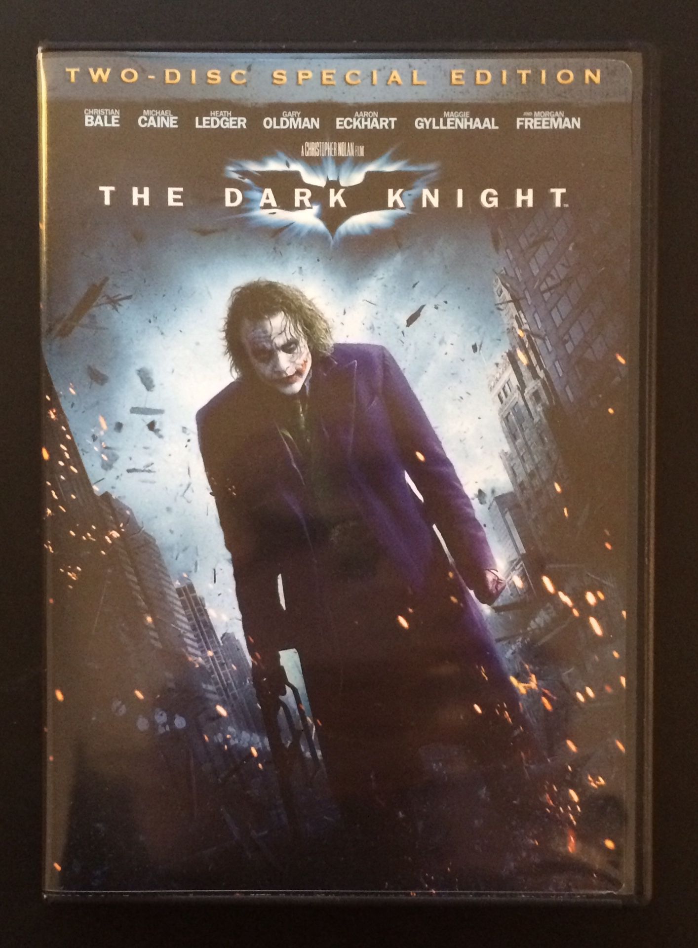 The Dark Knight DVD (two disc special edition)