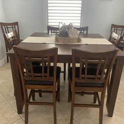 Dining Room Table with Eight Chairs