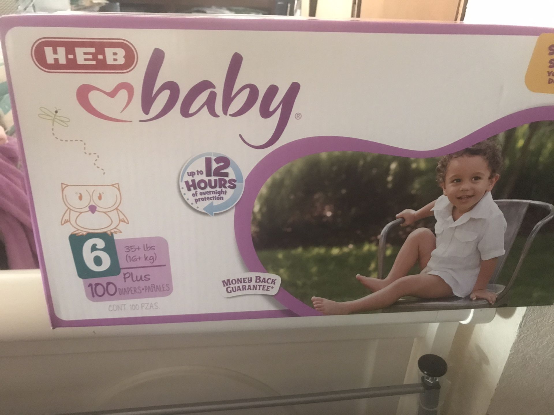 Heb diapers size 6