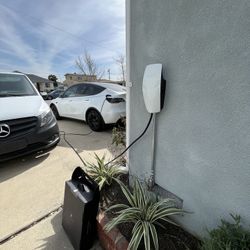 Tesla charger Install