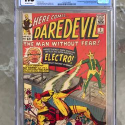 Daredevil #2 (1964) CGC 4.5 — 2nd Appearances of Daredevil & Electro; Lee/Kirby 