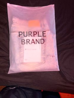 purple jeans size 34