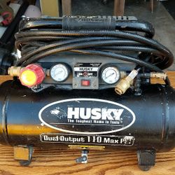 Compressor with hose