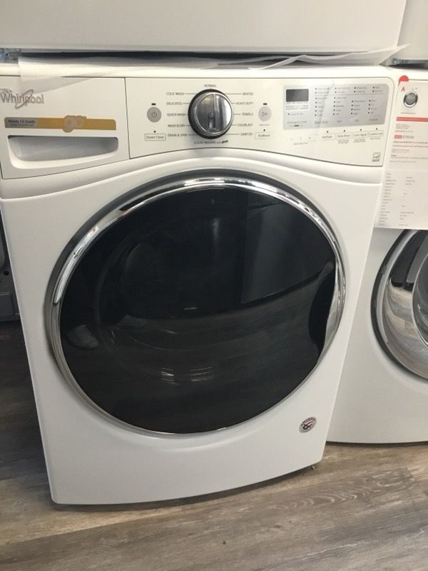 Whirlpool WFW92HEFW 4.5 cu. ft. High-Efficiency Front Load Washer with Steam in White, ENERGY STAR