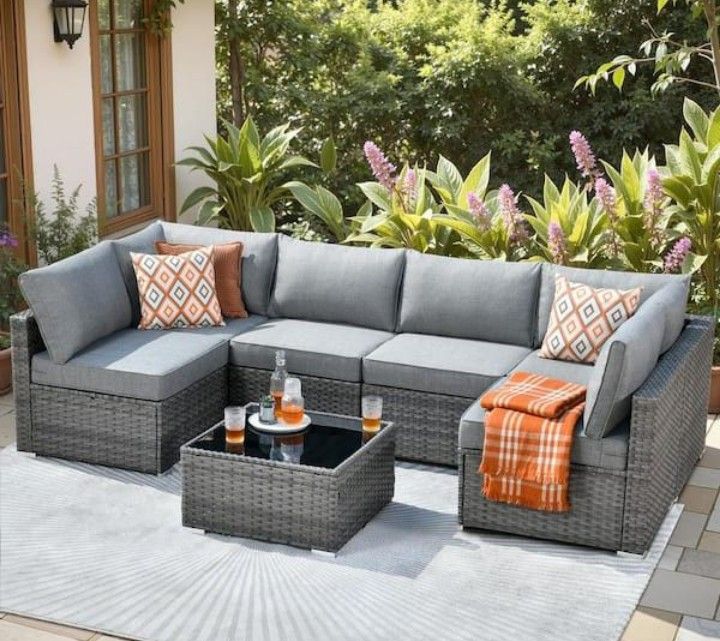 Modular Patio Sofa Set Outdoor Patio Furniture Patio Couch Patio Sofa Outdoor Sofa ππ