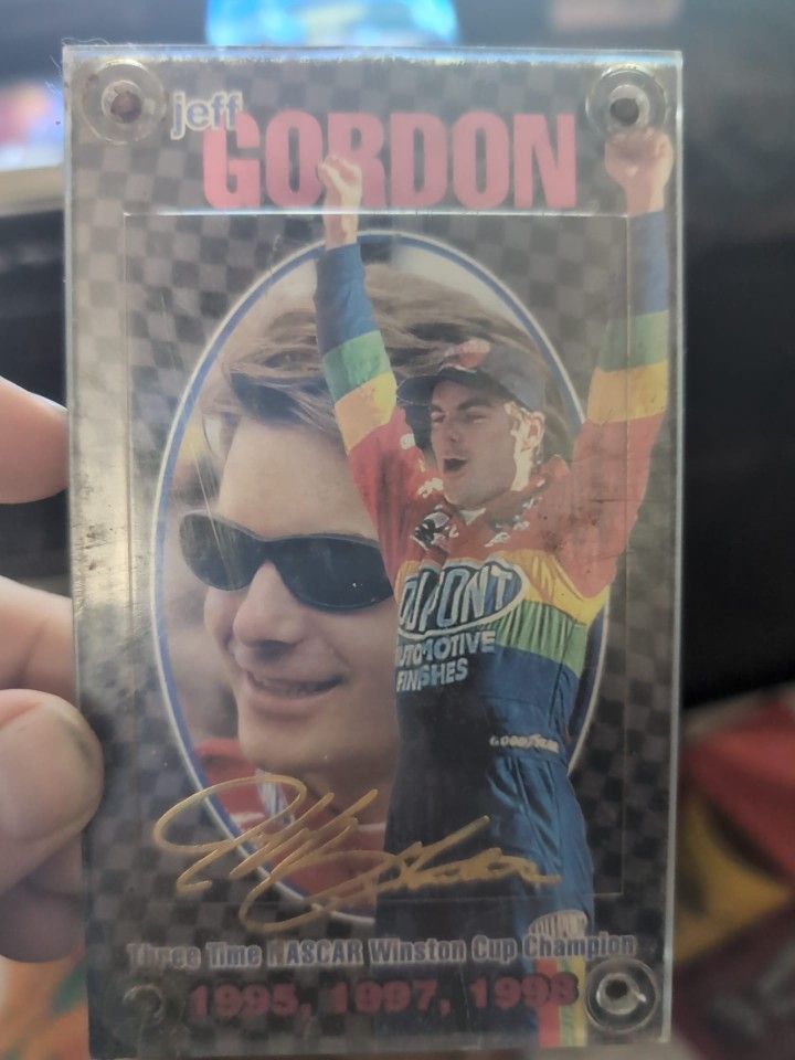 Jeff Gordan Auto Card