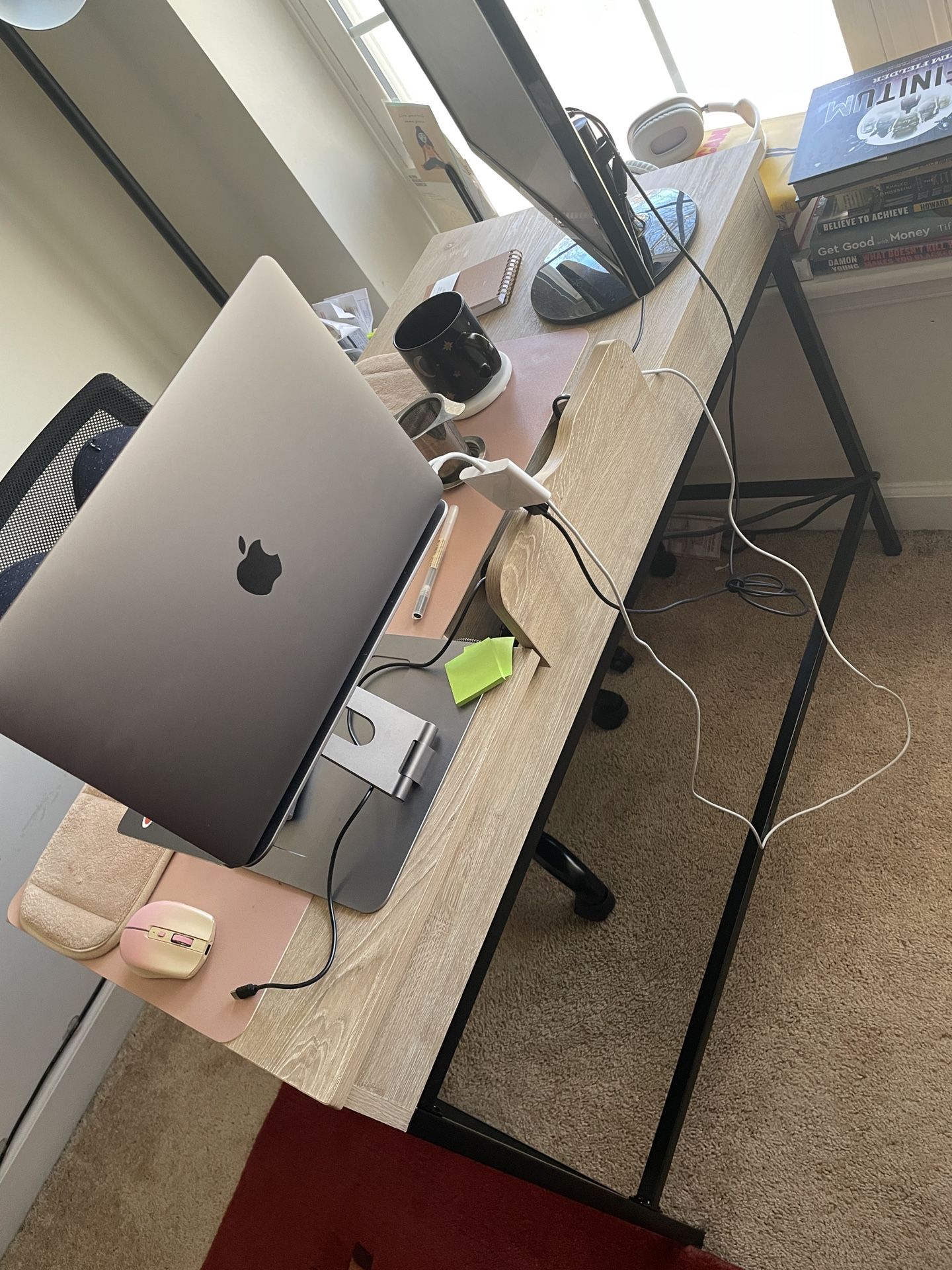 Desk With Built In Charging