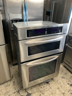 Kitchen aid microwave/ oven in stainless steel