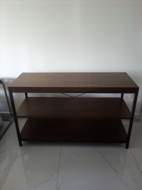 Wooden Long 3 Shelf Desk