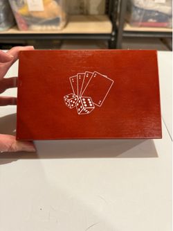 Vintage Poker/card set